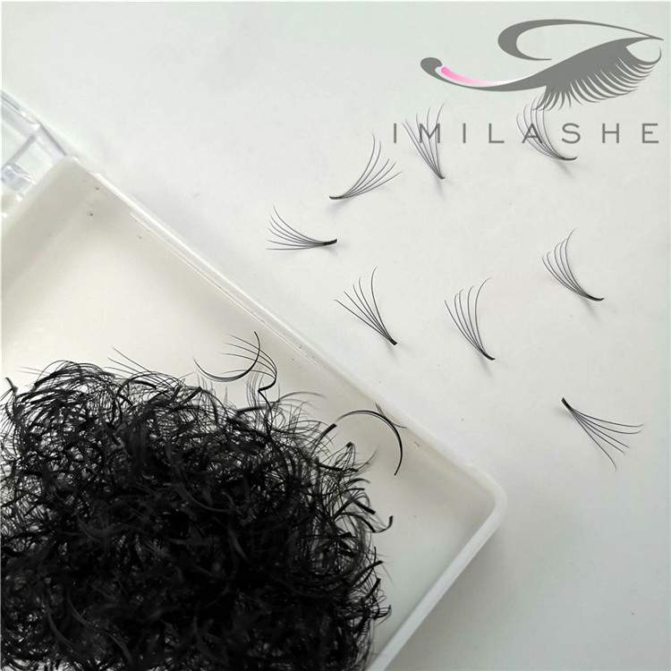 Wholesale 5D 0.07 mm loose premade fans eyelash extensions-V